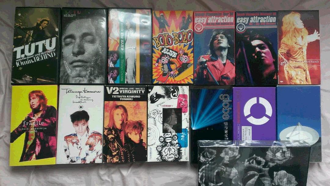 TM NETWORK関連VHS29本セット B'z松本YOSHIKI