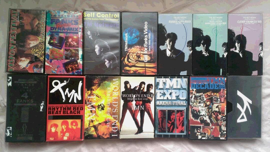 TM NETWORK関連VHS29本セット B'z松本YOSHIKI