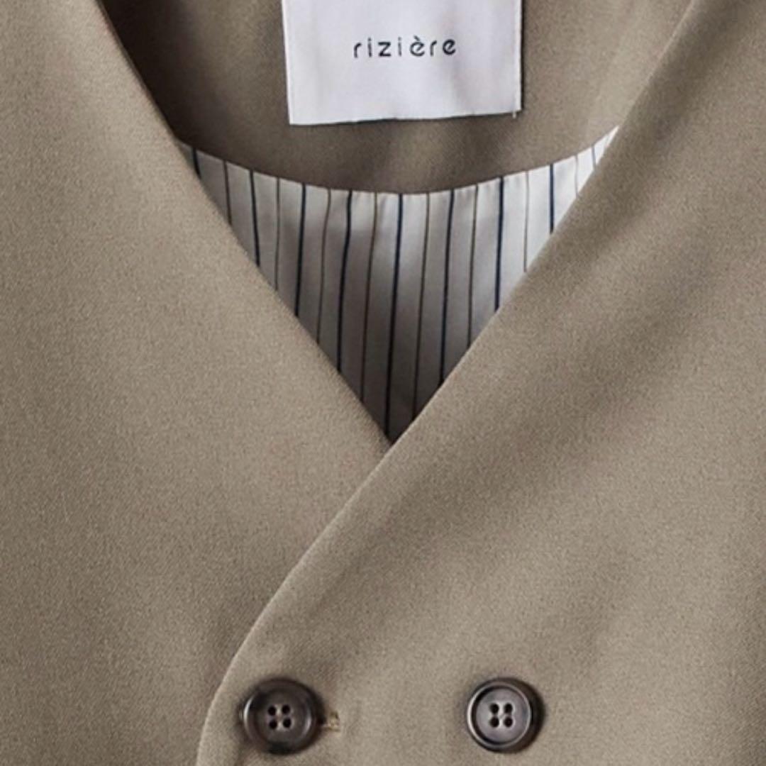 さー 様リジェール ノーカラージャケット スーツ セットアップ セット140