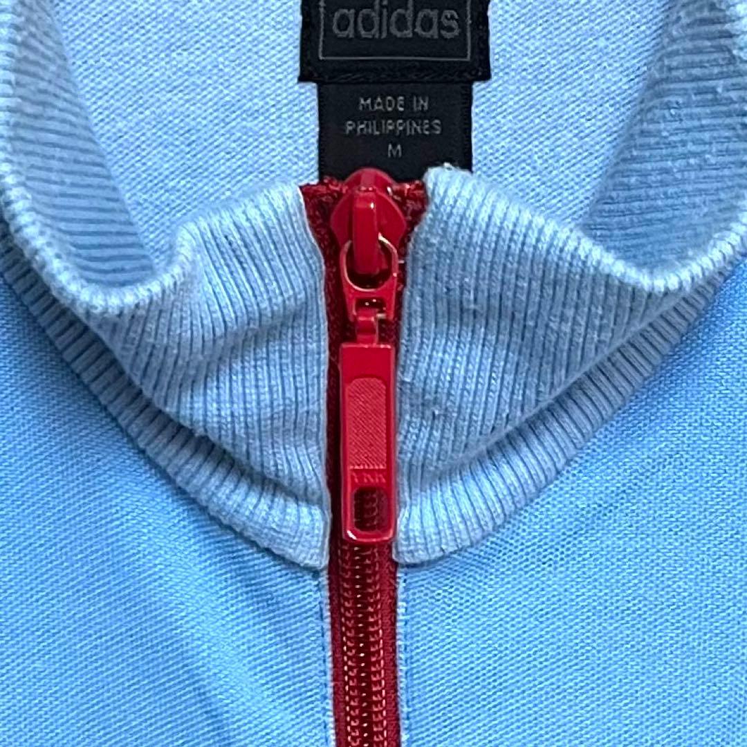 【松村北斗着用‼️】超レア adidas ロングトラックジャケット O 水色 古着