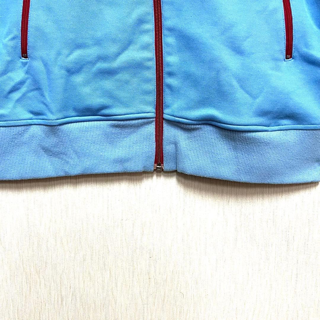 【松村北斗着用‼️】超レア adidas ロングトラックジャケット O 水色 古着