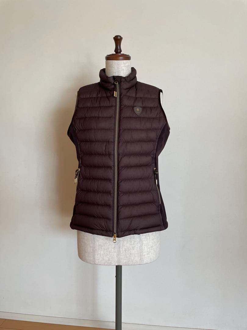 [美品] フェリージFelisi ダウンベスト レディース