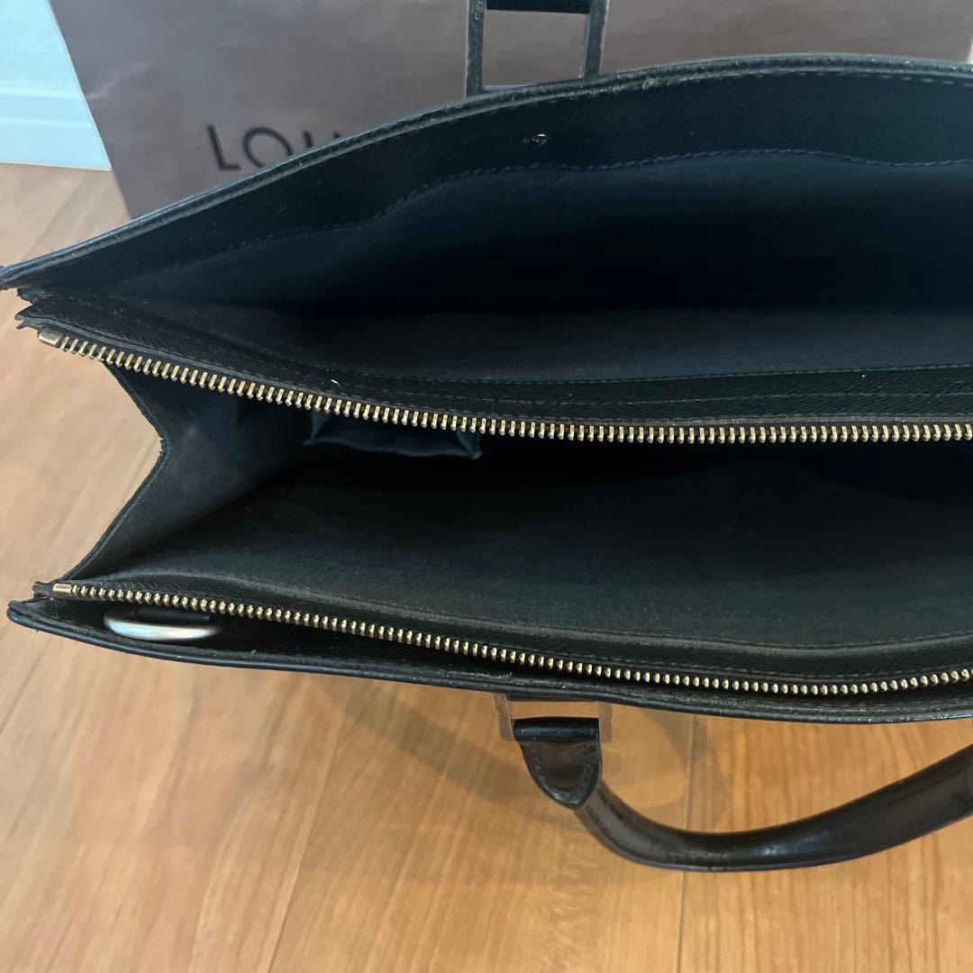 ルイヴィトン ビジネスバッグ ロザン　タイガ ブラック ブラック
