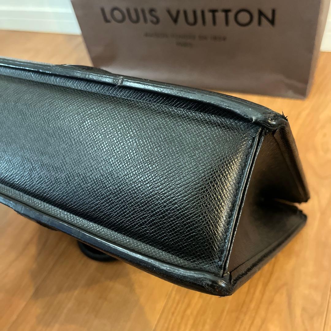 ルイヴィトン ビジネスバッグ ロザン　タイガ ブラック ブラック