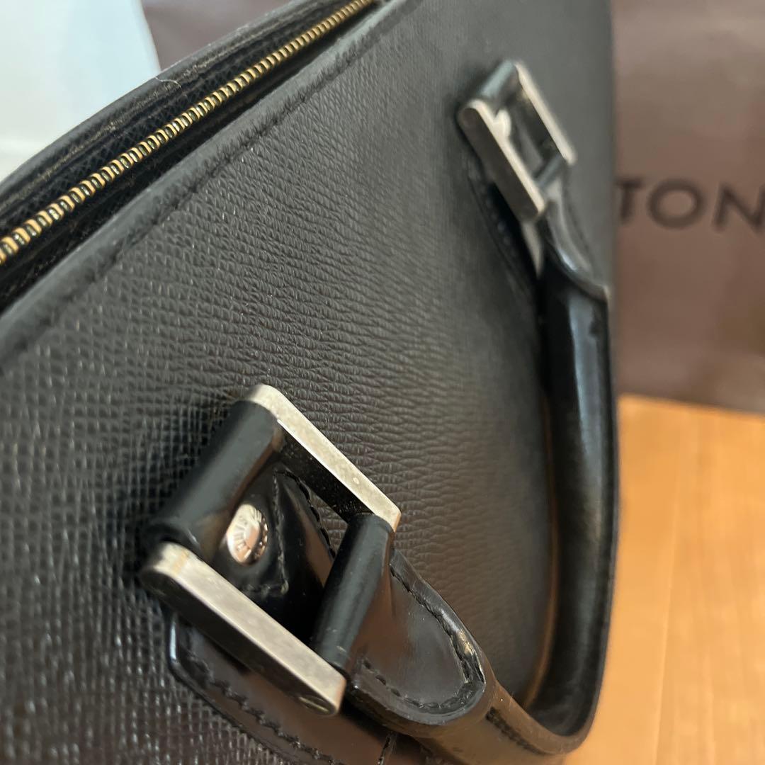 ルイヴィトン ビジネスバッグ ロザン　タイガ ブラック ブラック