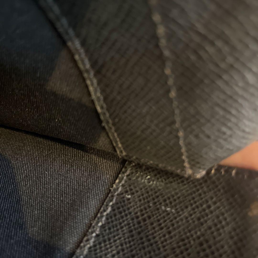 ルイヴィトン ビジネスバッグ ロザン　タイガ ブラック ブラック