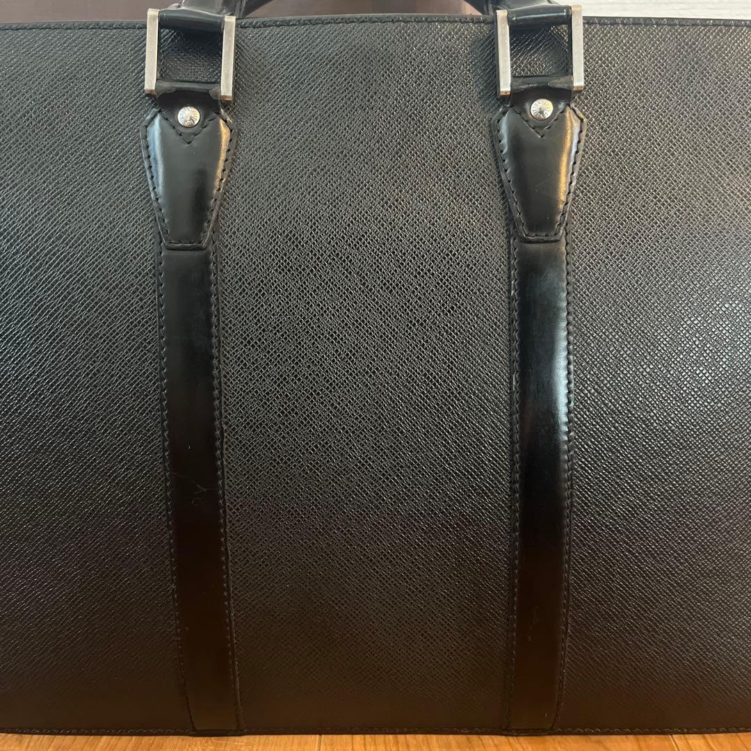 ルイヴィトン ビジネスバッグ ロザン　タイガ ブラック ブラック