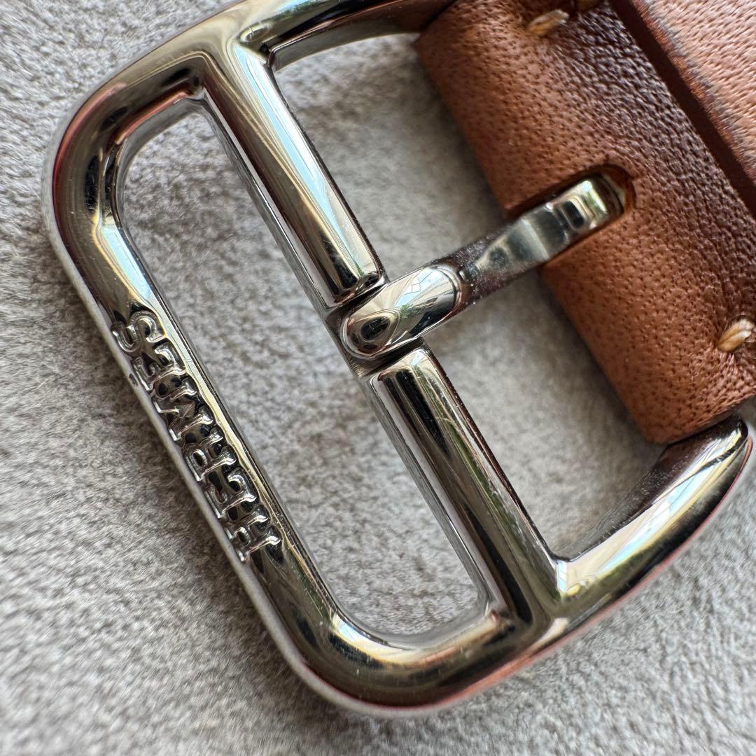 2784 人気品　Apple Watch エルメス　ゴールド　レザーバンド