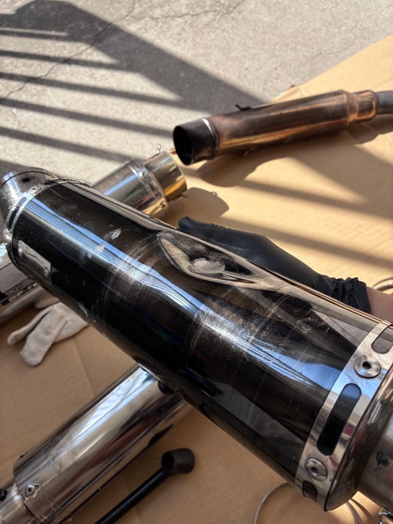 シグナス　マフラー　サイレンサーセット　ヨシムラ