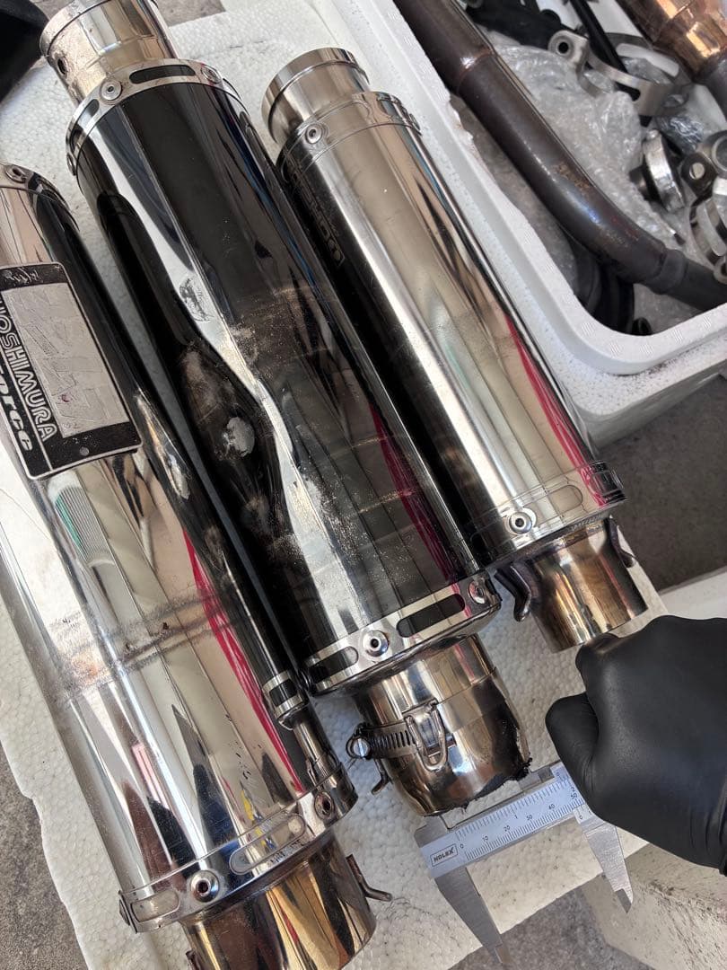 シグナス　マフラー　サイレンサーセット　ヨシムラ