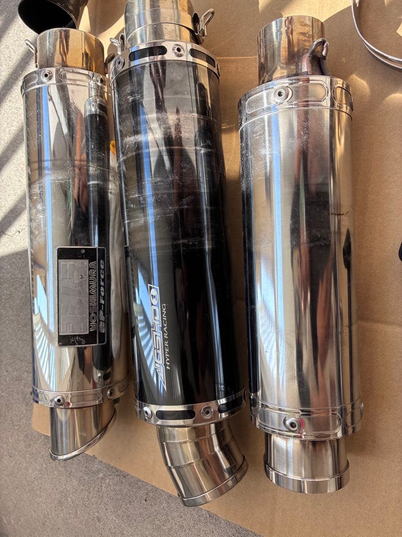 シグナス　マフラー　サイレンサーセット　ヨシムラ