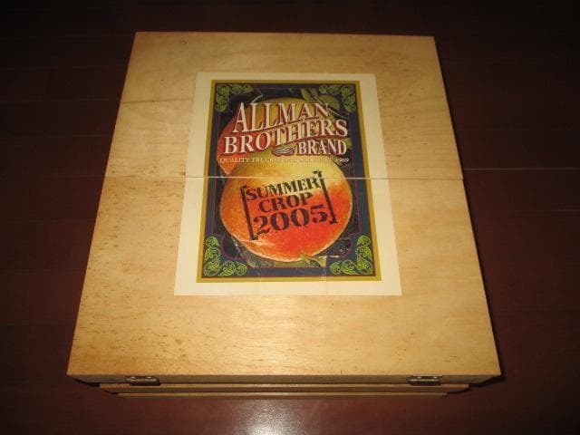 allman brothers band (RARE!!CD収納用木箱!!)