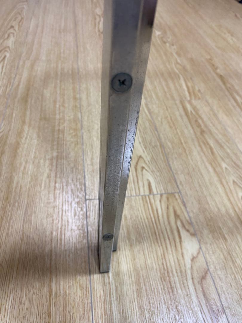 最終　スペースエイジ　ガラステーブル　メタル　モダン　ポストモダン　ヴィンテージ