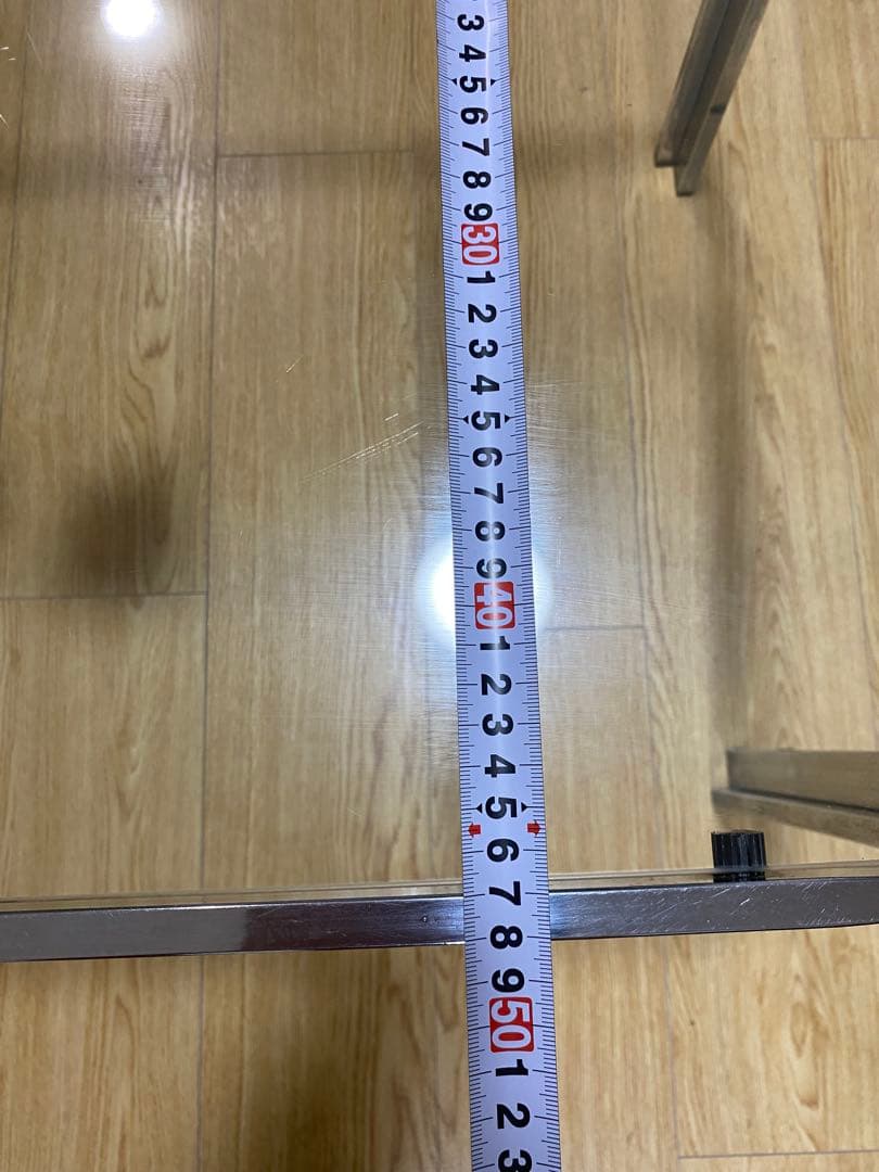 最終　スペースエイジ　ガラステーブル　メタル　モダン　ポストモダン　ヴィンテージ