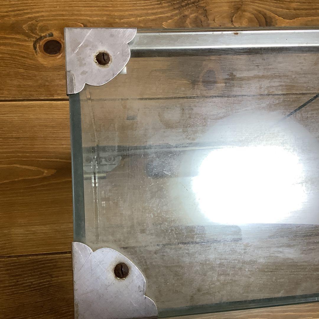 昭和レトロ　アンティーク　ガラスケース　ショーケース　飾り棚　ディスプレイ