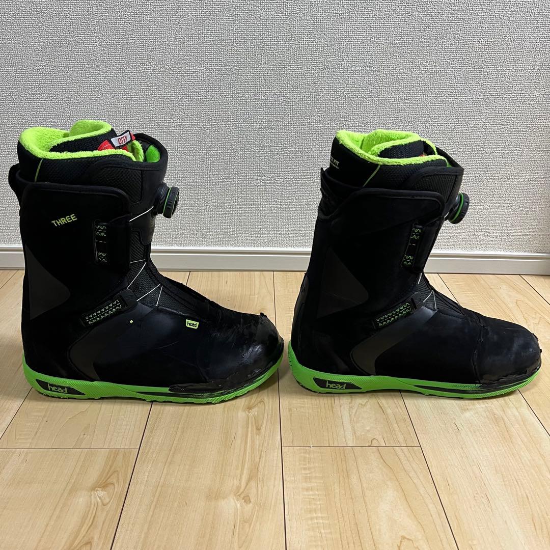【即日発送】head ヘッド スノボブーツ　THREE スリー 28.0cm