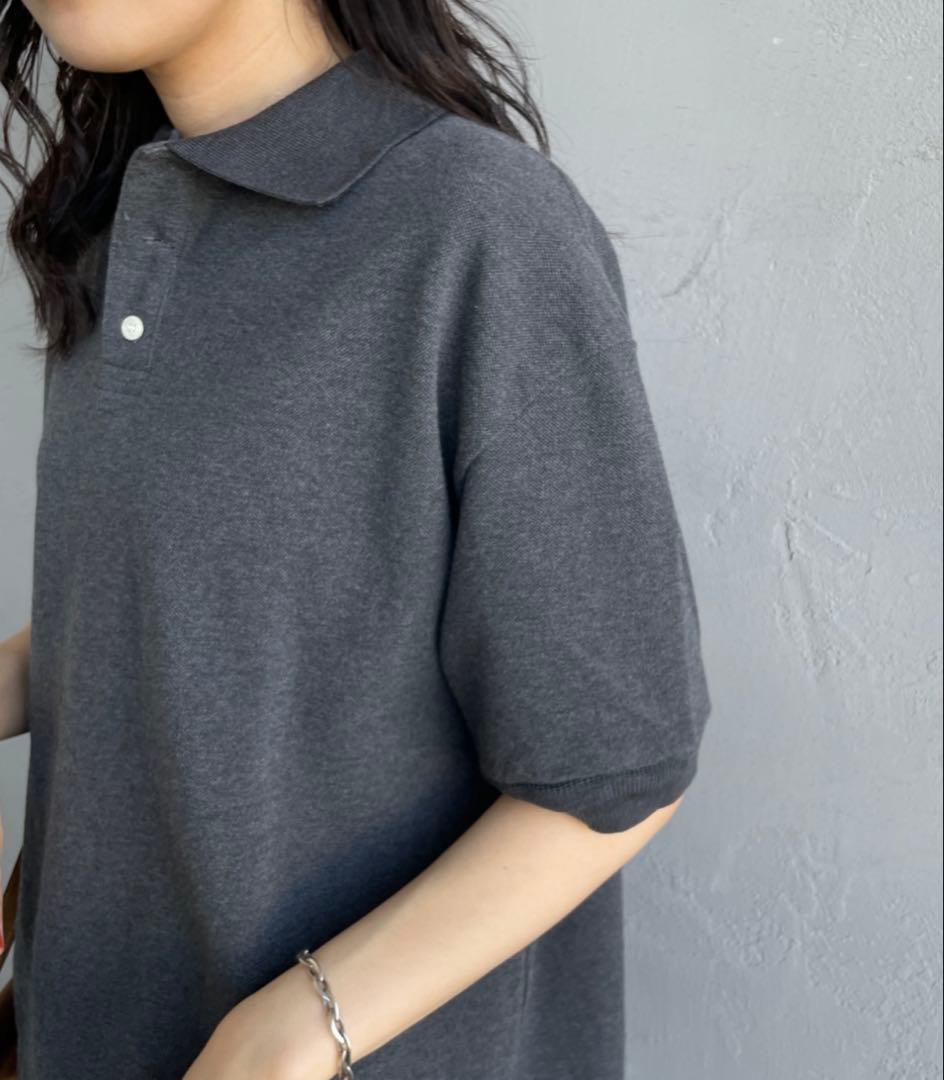 THE SHINZONE シンゾーン ワイド ポロシャツ