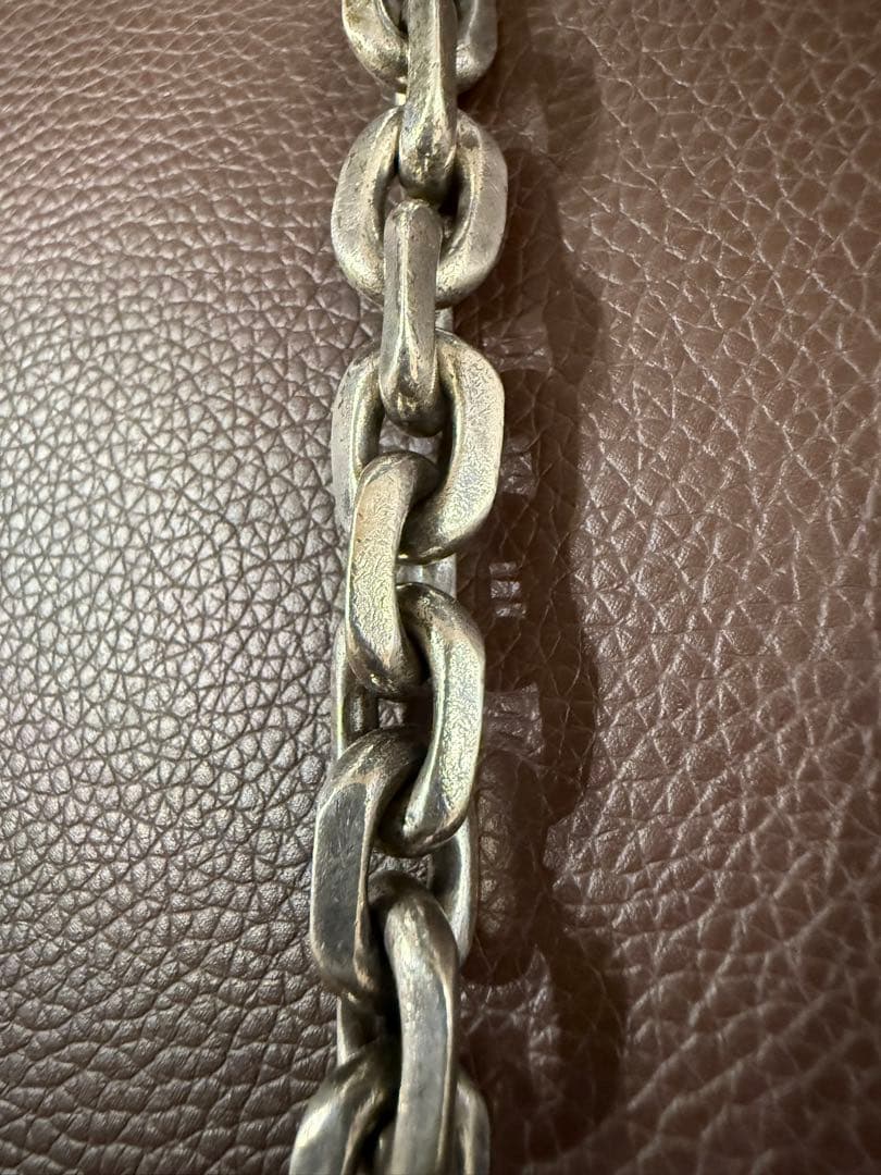 が*ー様 ワンメイク　シルバー925 ウォレットチェーン　レッドムーンアージェン