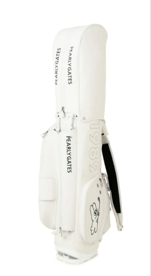 PEARLY GATES スタンド式キャディバッグ ホワイト