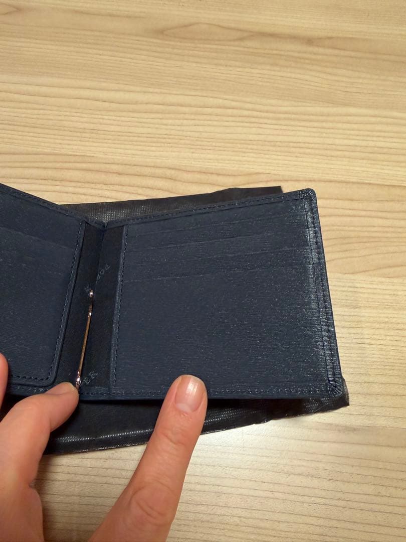 ポーター カレント マネークリップ ネイビー