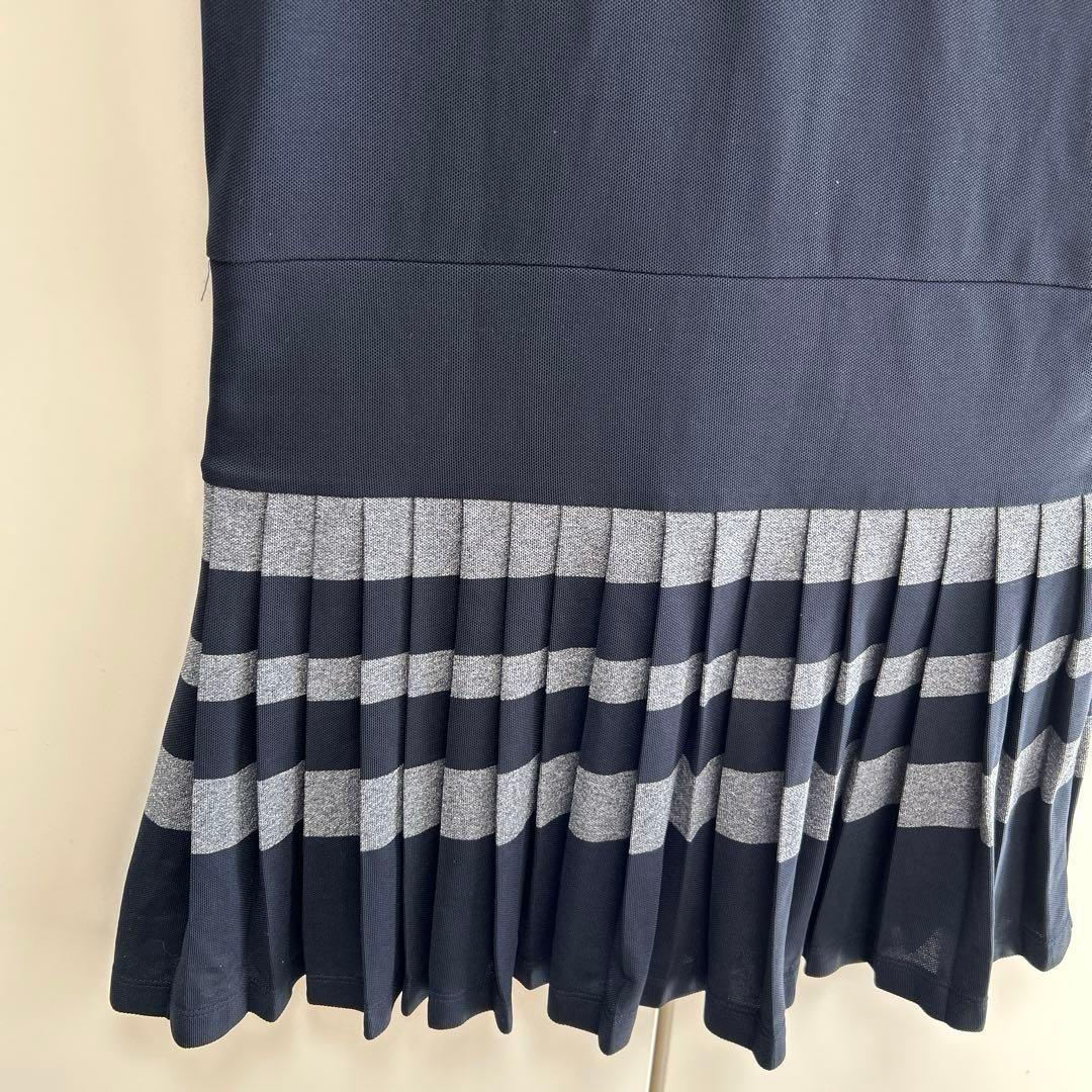 LACOSTEラコステ ポロシャツワンピース スポーツウェア バイカラー38M