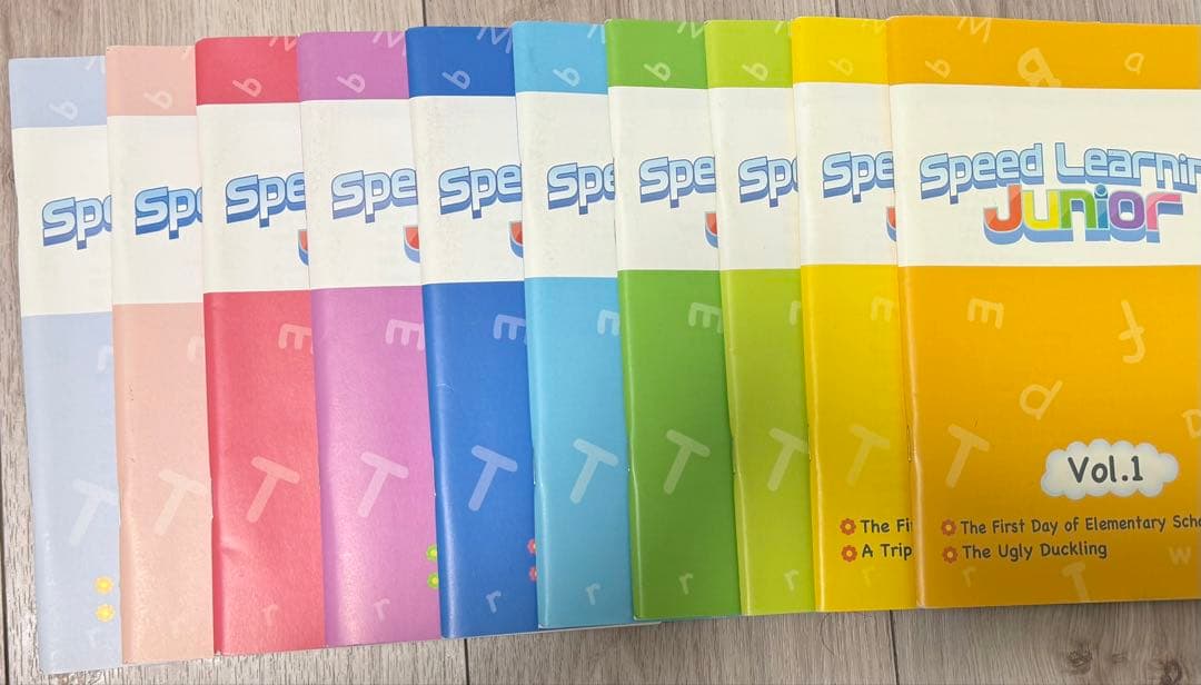 スピードラーニング ジュニア 英語教材　お得な23巻セット CD&本 英語教材