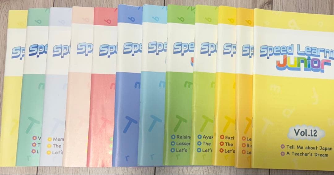 スピードラーニング ジュニア 英語教材　お得な23巻セット CD&本 英語教材