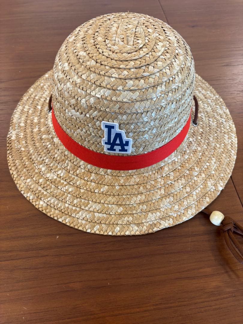 ★球場配布★ワンピース ルフィ×ドジャース コラボ限定カードと麦わら帽子セット！