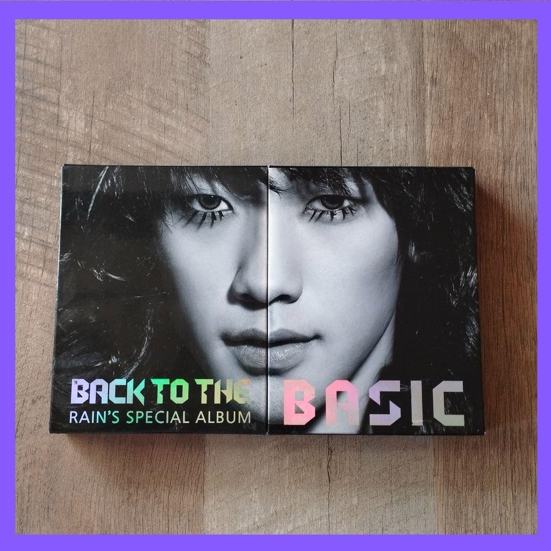 韓国★RAIN ピ『 BACK TO THE BASIC 』サイン付きCD