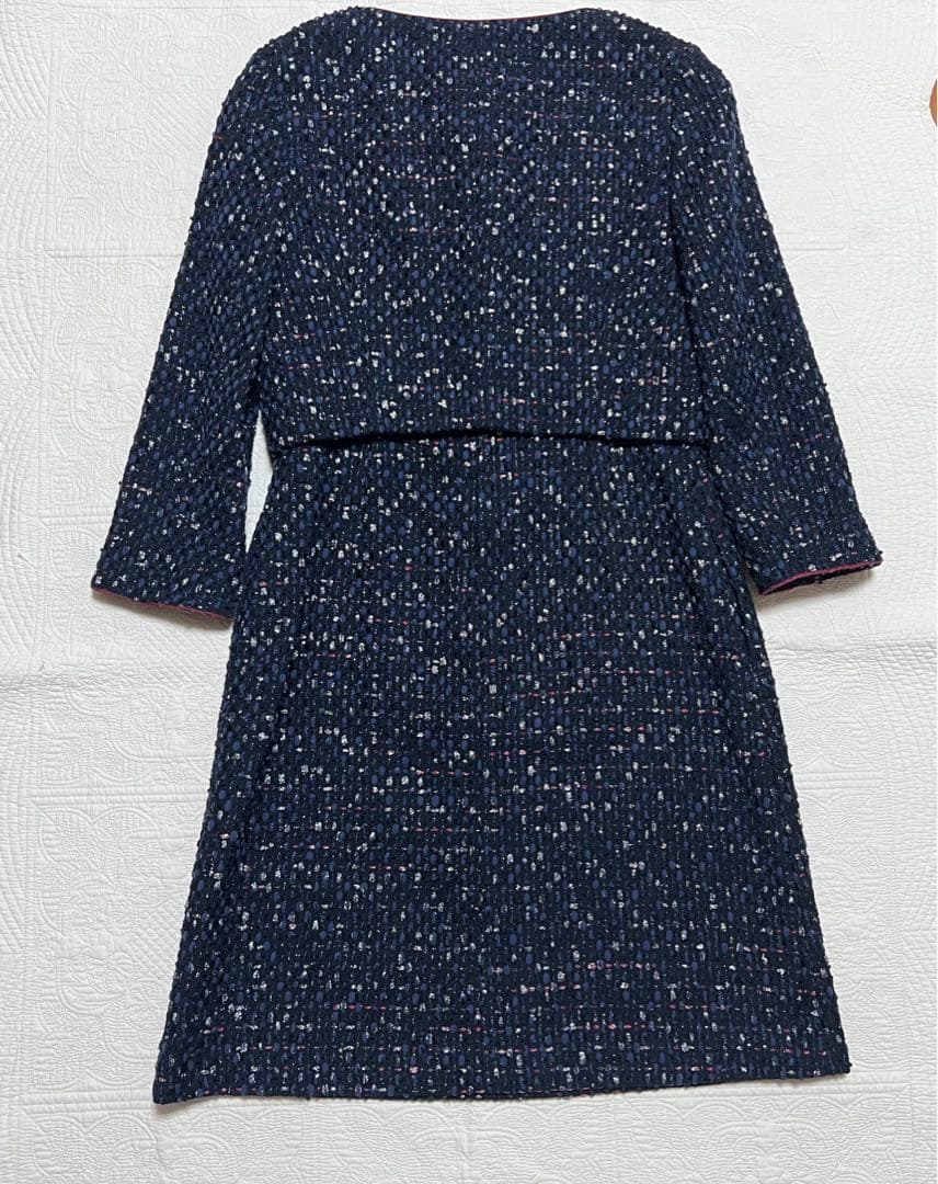 トッカ　0,2 ワンピース　ジャケット　スーツ　ツイード　セットアップ