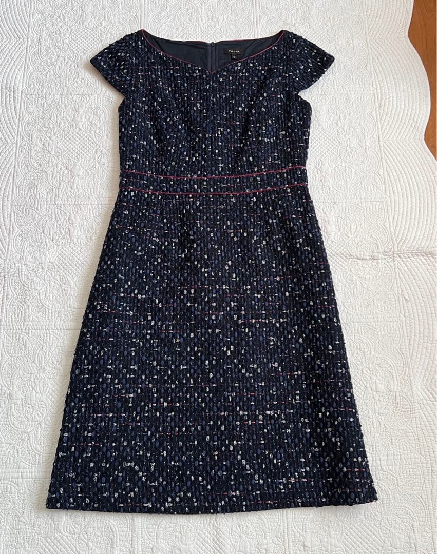 トッカ　0,2 ワンピース　ジャケット　スーツ　ツイード　セットアップ