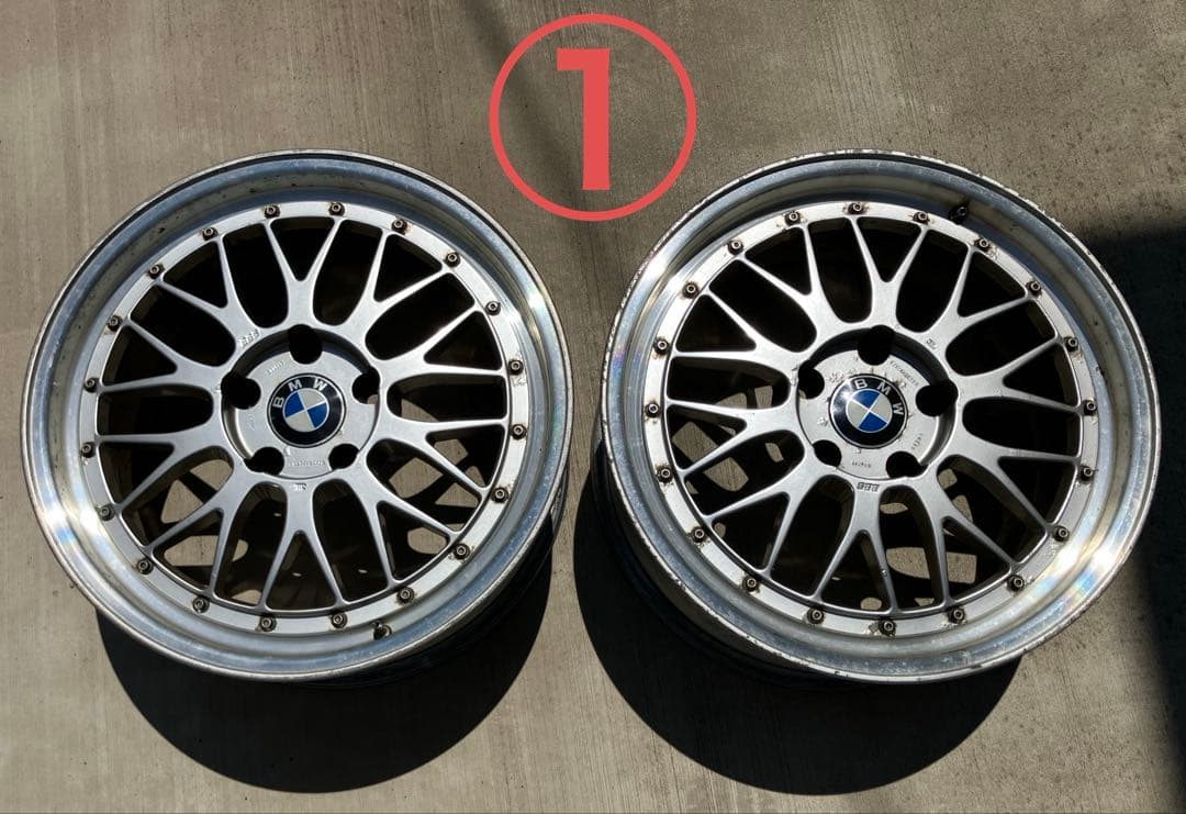 BBSホイールセット 8Jx18H2 ET35 ①