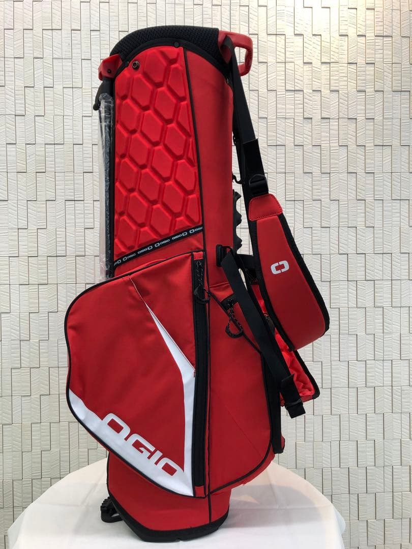 【callaway】Ogio ゴルフキャディバッグ 赤 新品タグ付き