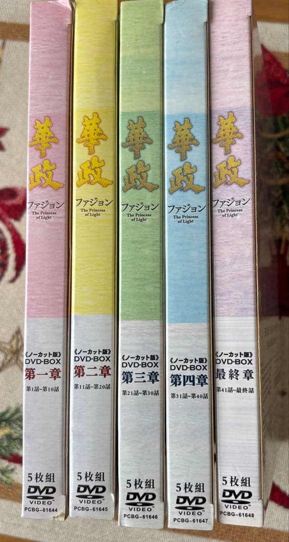 華政ファジョン　韓国歴史ドラマ　全話ノーカット　DVD BOX