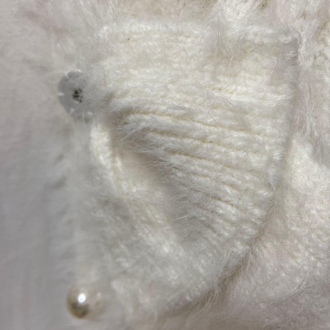 LIZLISA リズリサ アウター ポンチョ ホワイト 量産型 地雷