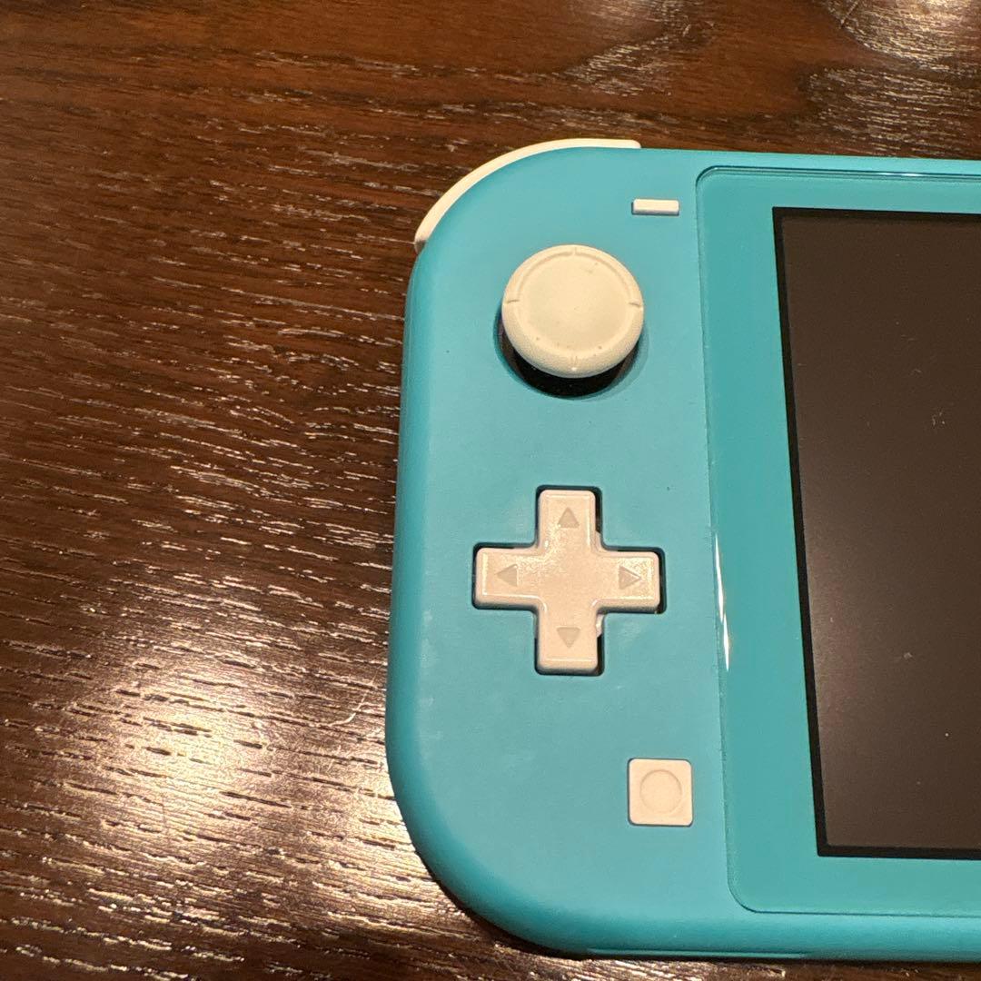 Nintendo Switch Lite ターコイズカバー付本体初期化済み底値‼︎