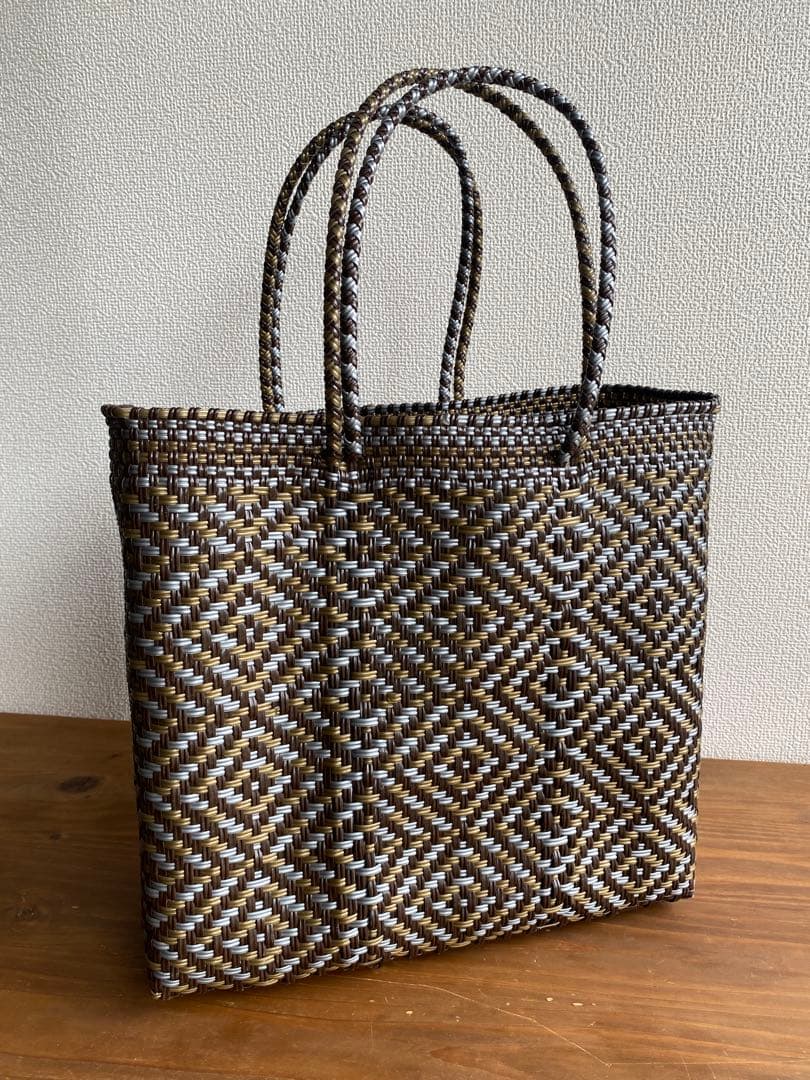 #G792-L2-Lサイズ　メキシコ　オアハカ　メルカドバッグ