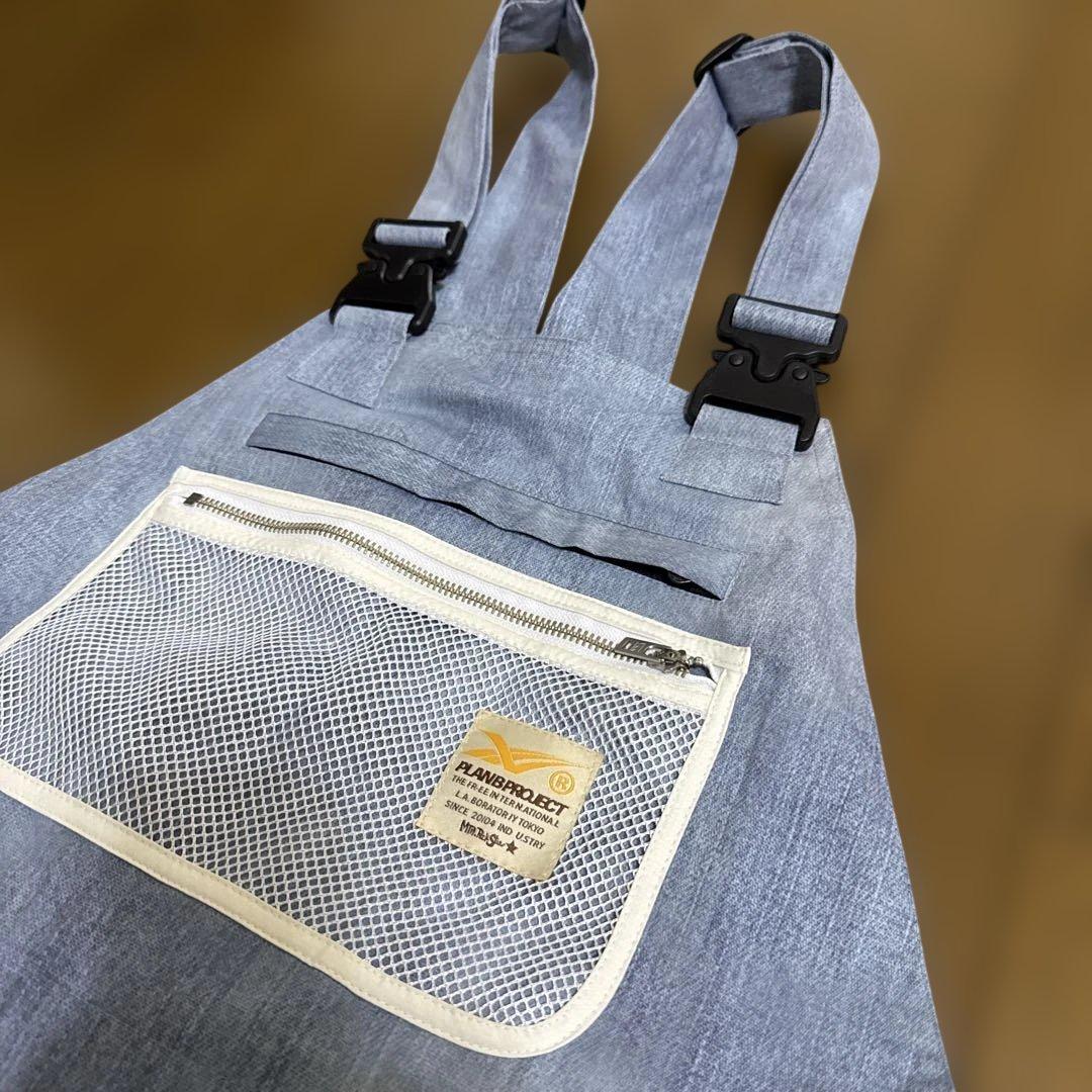 23-24 MOUNTAIN ROCK STAR ビブパンツDENIM Mサイズ