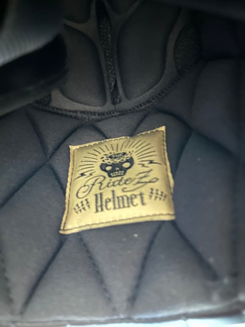 RIDEZ X マットブラウン バイク シールド付き ネオクラシック Mサイズ