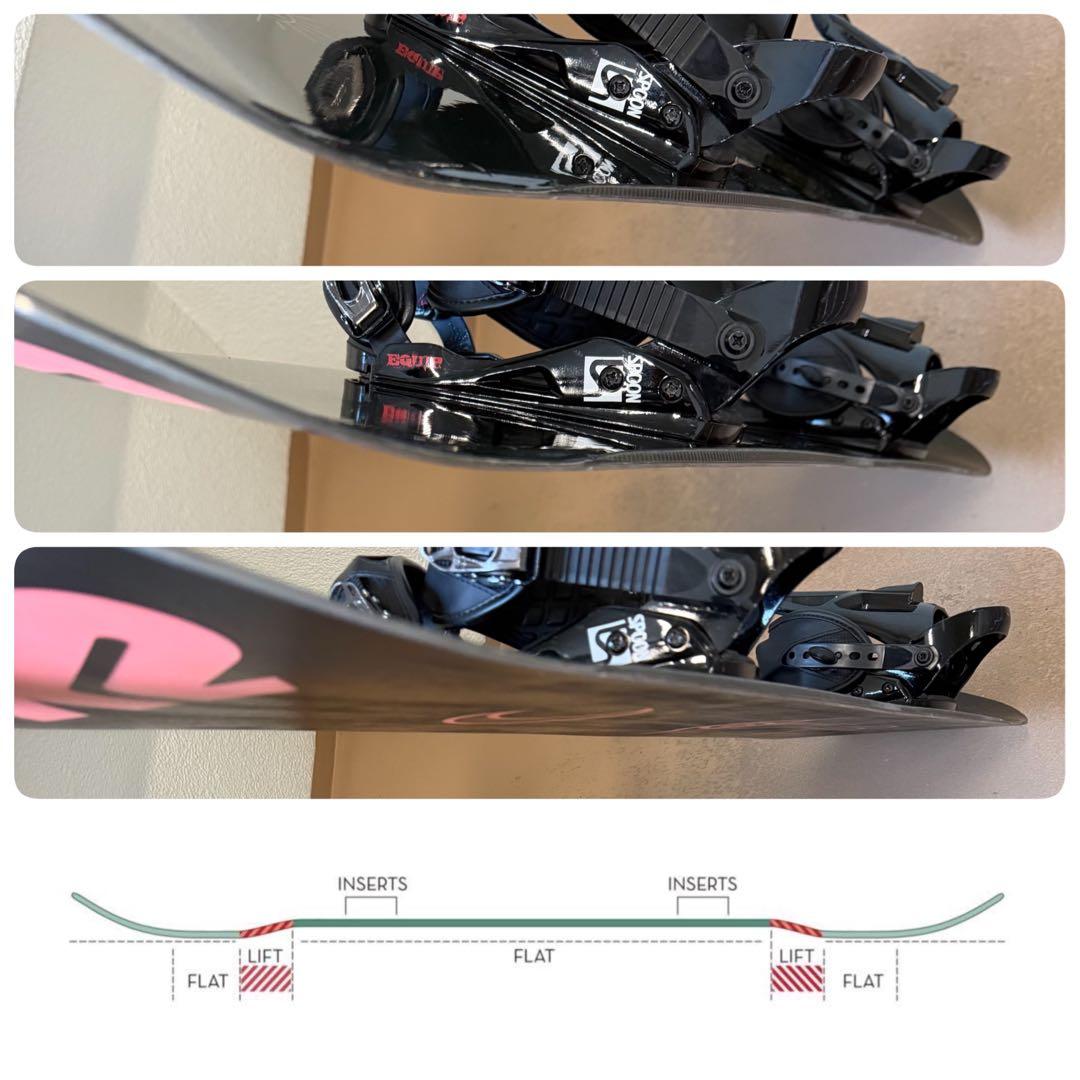 K2 ピンノーズ ピンテール フリースタイルボード HAPPY HOUR 154