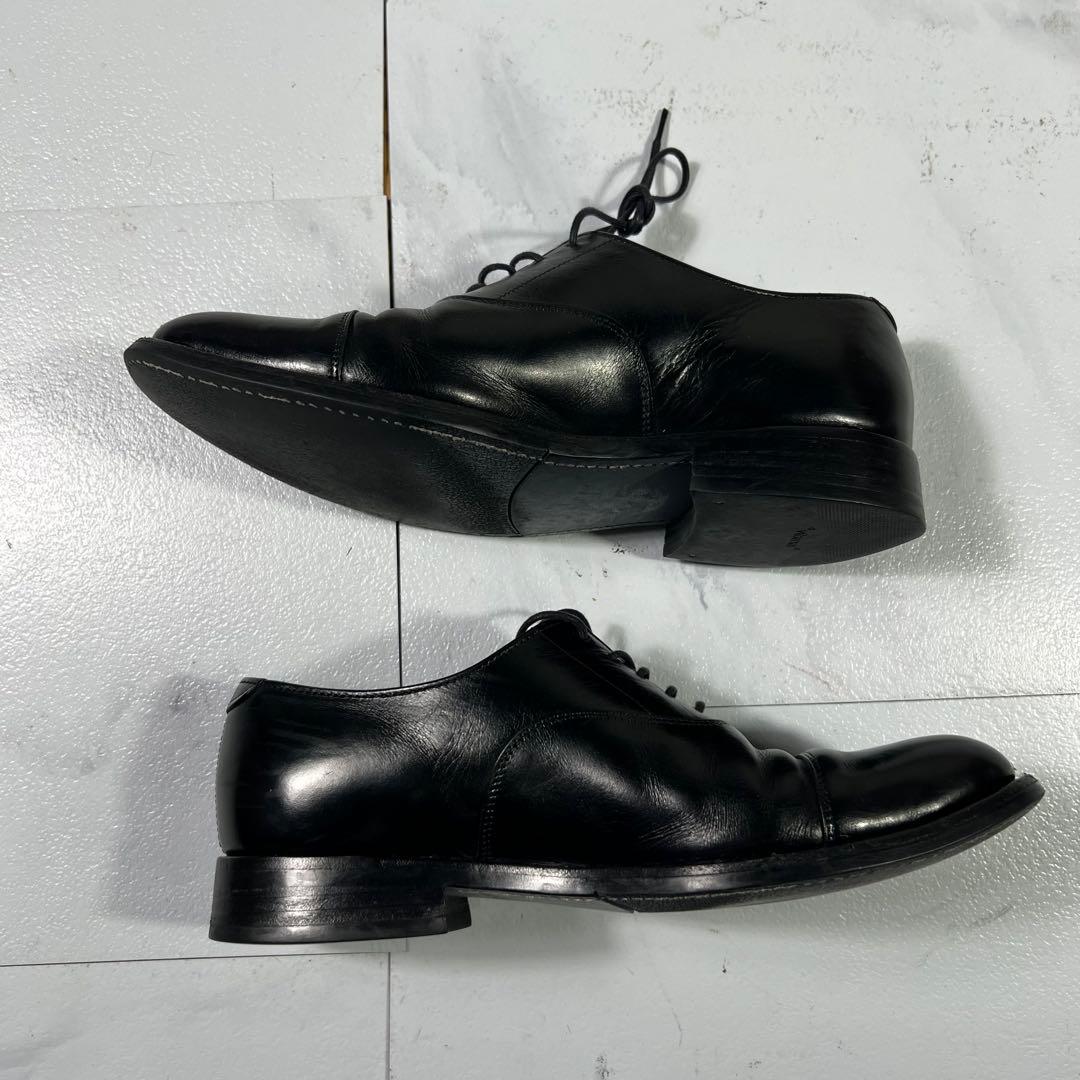 Sanders サンダース オックスフォードシューズ 革靴 ブラック レザー