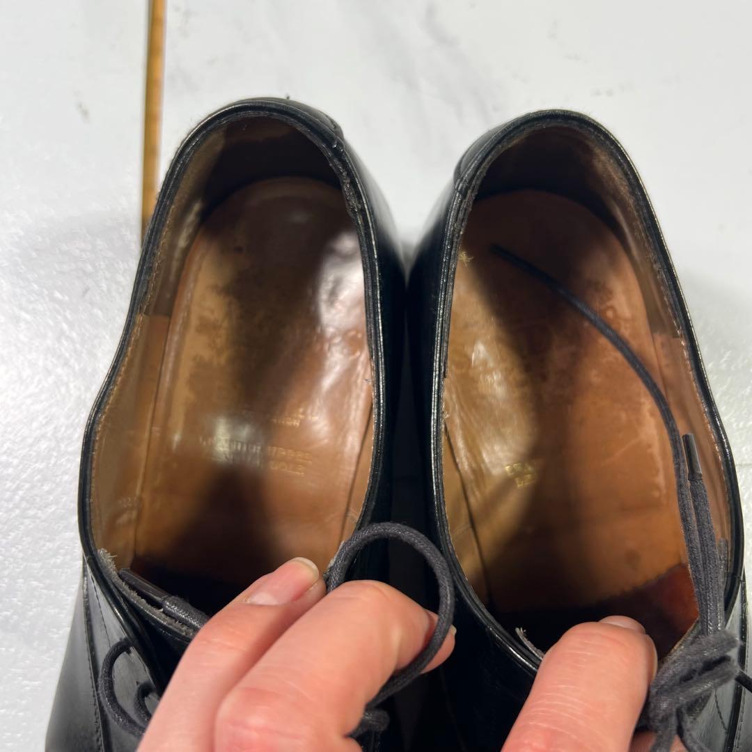 Sanders サンダース オックスフォードシューズ 革靴 ブラック レザー