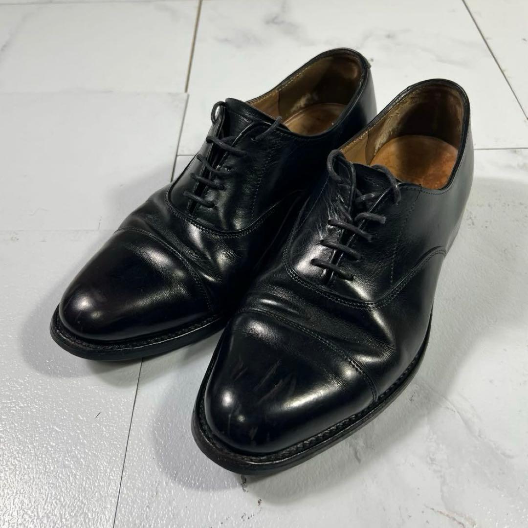 Sanders サンダース オックスフォードシューズ 革靴 ブラック レザー