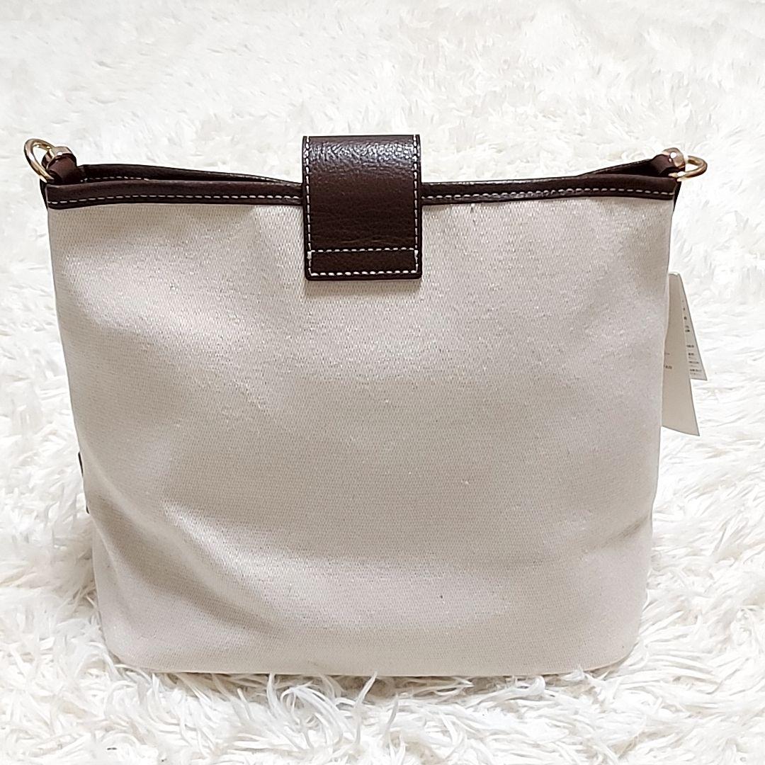 新品 タグ付き russet ドビーキャンバス2WAYショルダーバッグ 日本製