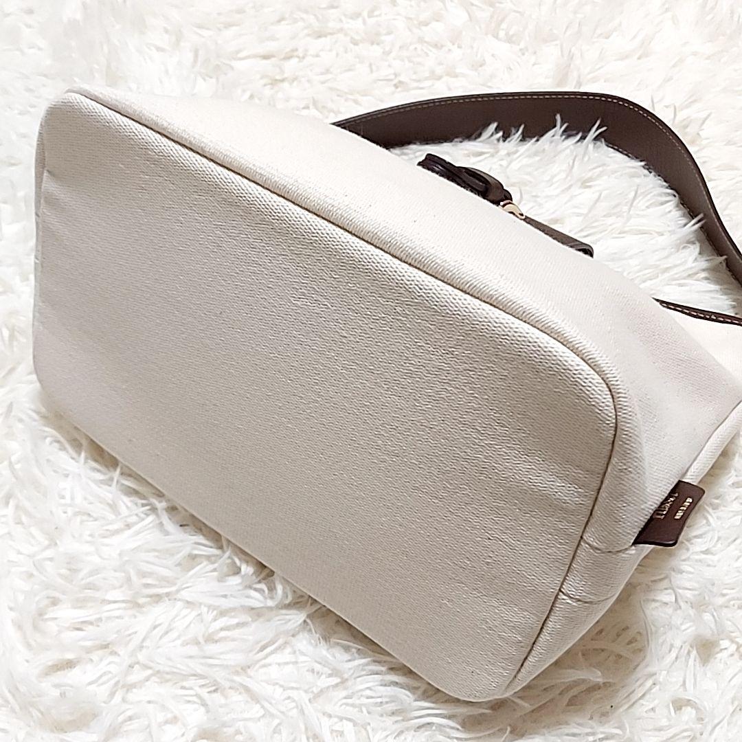 新品 タグ付き russet ドビーキャンバス2WAYショルダーバッグ 日本製