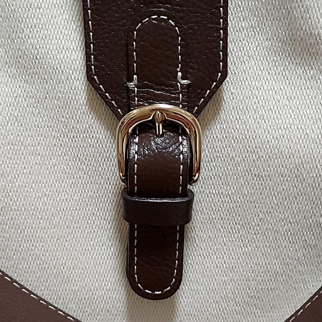 新品 タグ付き russet ドビーキャンバス2WAYショルダーバッグ 日本製