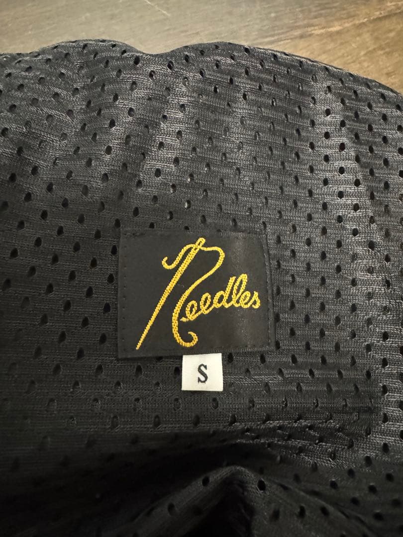 【値下げ中】Needles トラックパンツ サックスブルー S