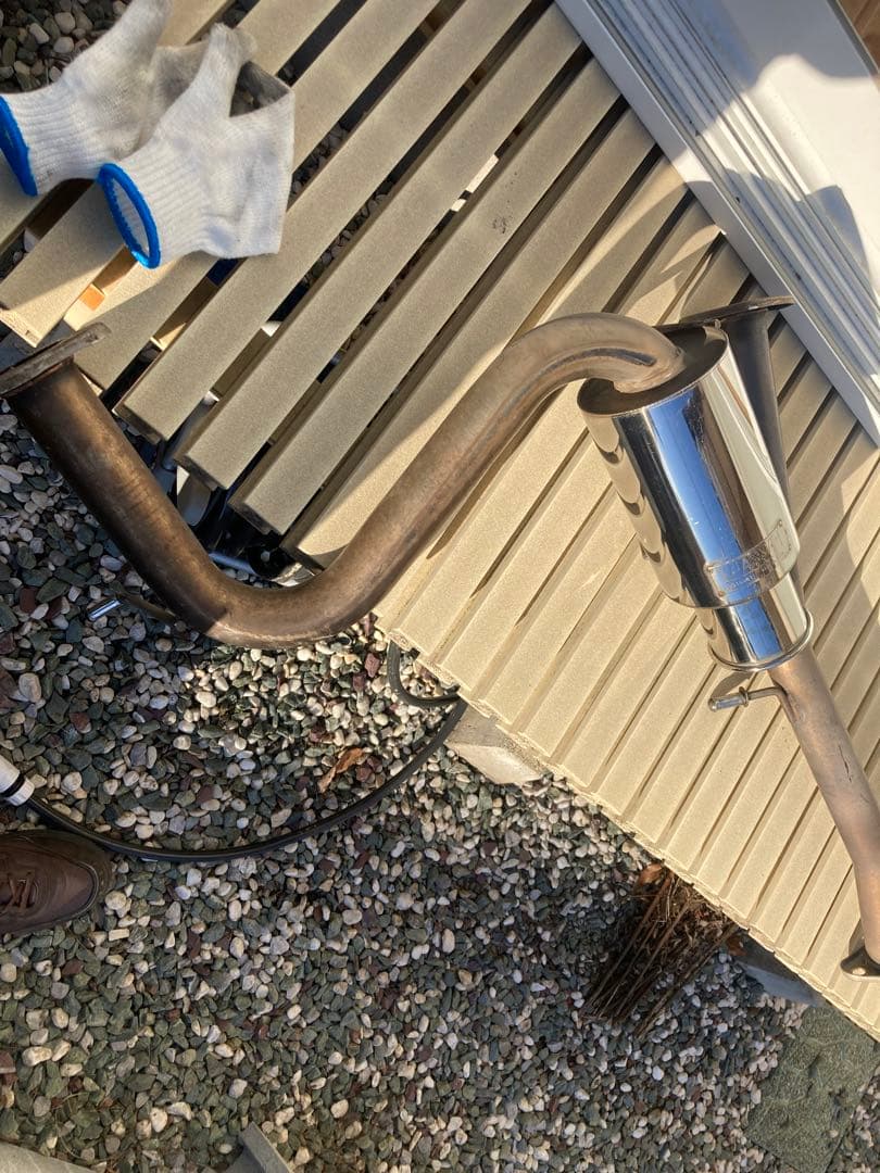 Navic マフラー　カプチーノ用　EA11/21R