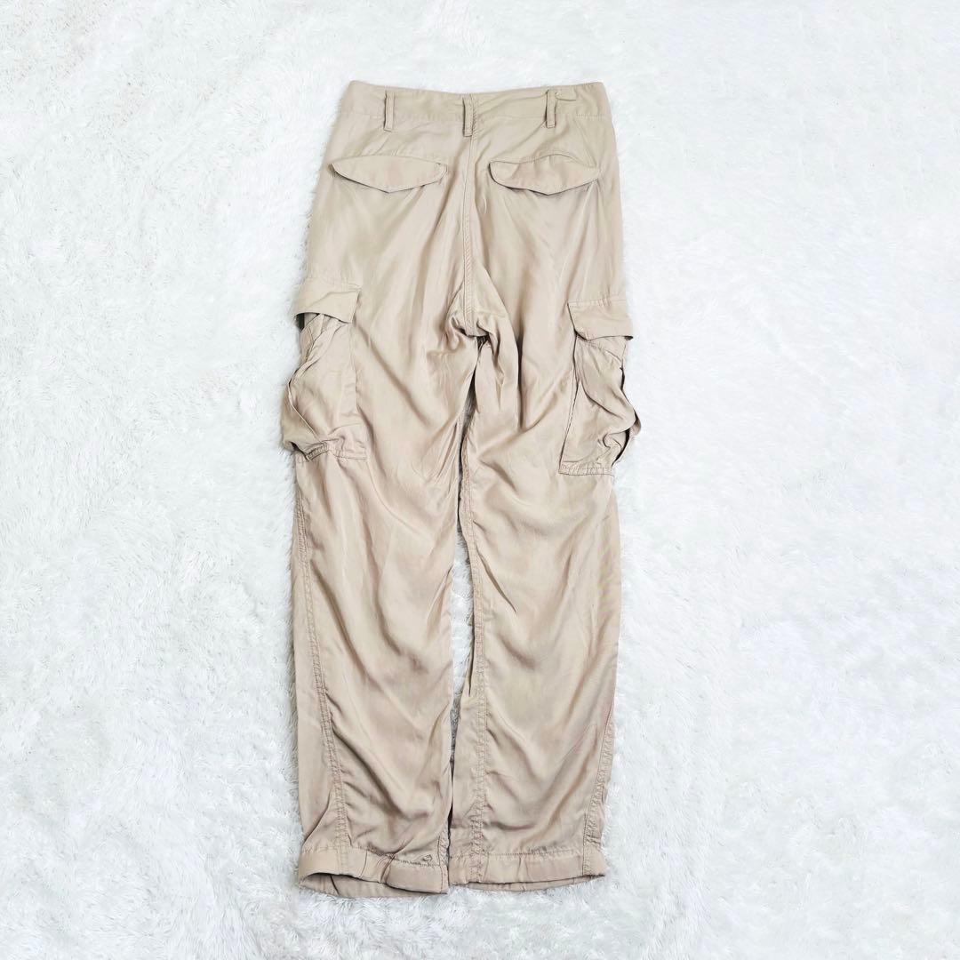 ウィムガゼット リヨセルウォッシュカーゴパンツ ベージュ 36 2023年モデル