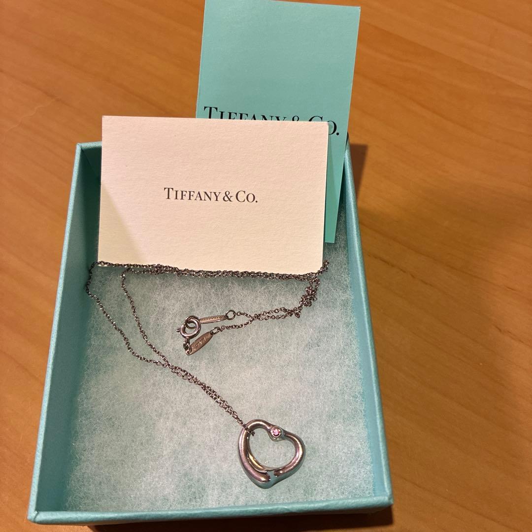 Tiffany & Co. ティファニー　オープンハート　ネックレス
